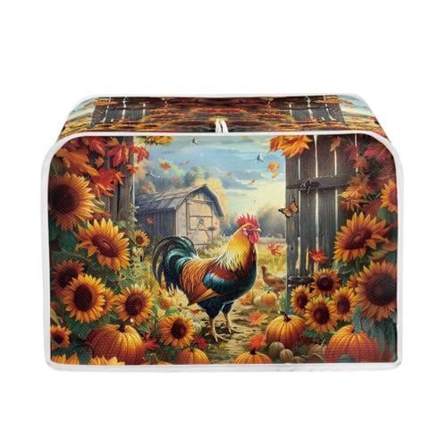 Rooster Sunflower Pumpkin-Orange