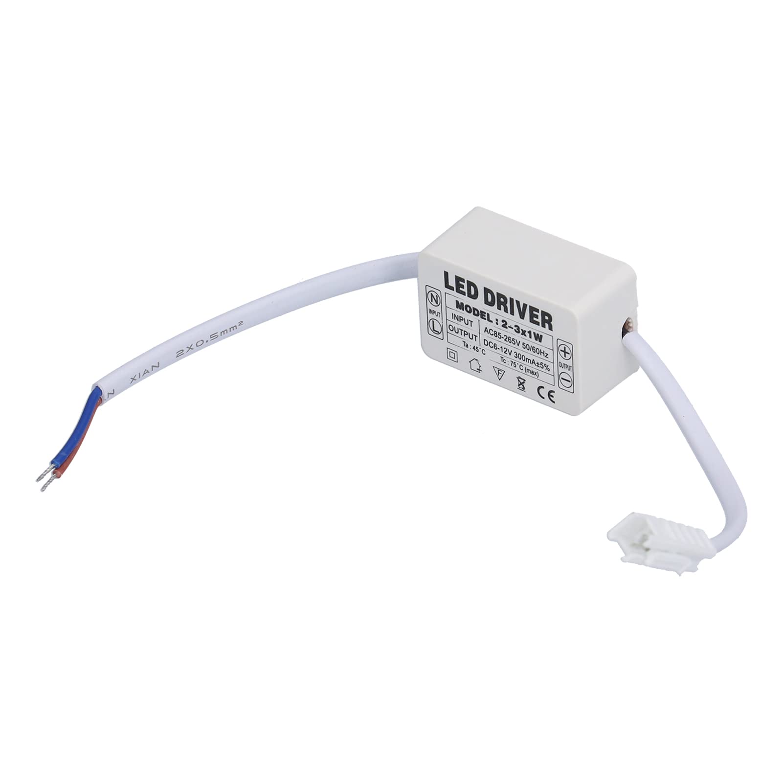 Constant Current LED Driver - Noiseless, Efficient Heat Dissipation & Insulation, Easy Installation with Cable for LED Lights | Perfect for Home, Office & Commercial Lighting Projects