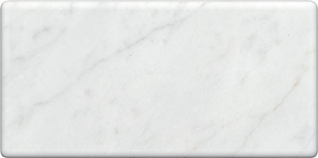 Premium Carrara White Gioia Marble 3x6 Subway Tile - Classic Kitchen Backsplash & Bathroom Wall Tile for Elegant Home Decor