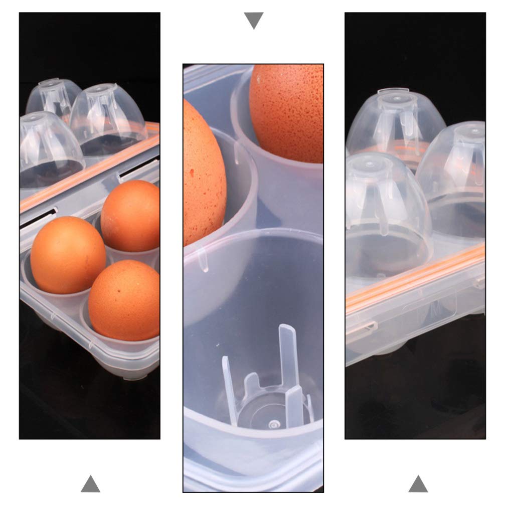 Portable Egg Storage Box - 1PC Silicone Egg Holder for Refrigerator & Outdoor Camping | Deviled Egg Container & Travel Egg Case | Perfect for Picnics, BBQs, and Kitchen Organization