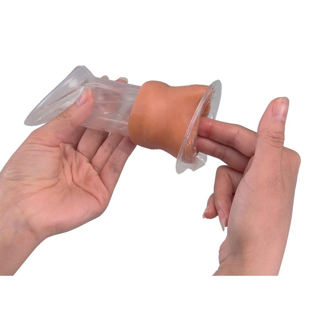 Female Condom Training Model - Light Skin Tone for Medical Education & Safe Sex Practice | Ideal for Healthcare Professionals, Sex Educators & Students