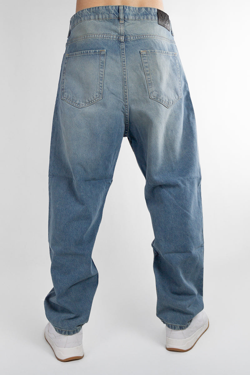 Men's Jean Kingpin ST Blue Denim Jeans - Classic Fit for Casual Wear & Everyday Comfort