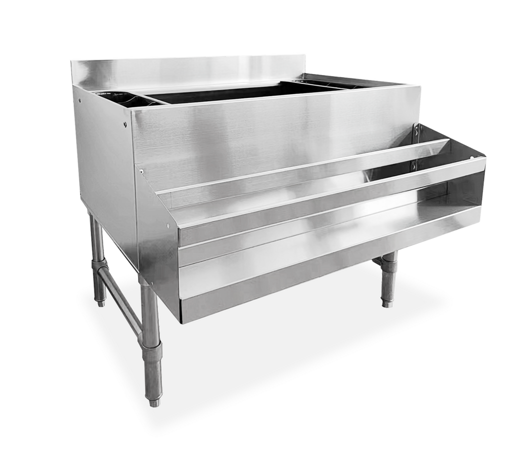 Nella 24-Inch Underbar Ice Bin with 3