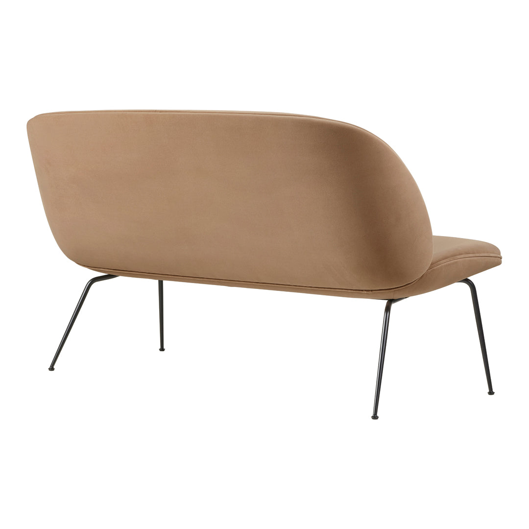 Gubi GamFratesi Beetle Sofa - Fully Upholstered Modern Lounge Chair for Living Room, Office & Hotel Lobby
