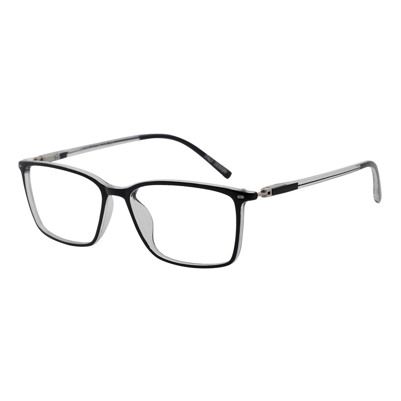 MARE AZZURO Men's Reading Glasses 3.0 Magnification +3.00 Spring Hinge Readers - Stylish Classic Eyewear for Men | Perfect for Reading Books, Working on Computers & Daily Use