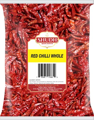 Premium Whole Red Chilli 100g - Dried Chili Peppers for Cooking, Spicy Seasoning & Mexican/Indian Cuisine - Perfect for Salsas, Curries & Homemade Hot Sauce