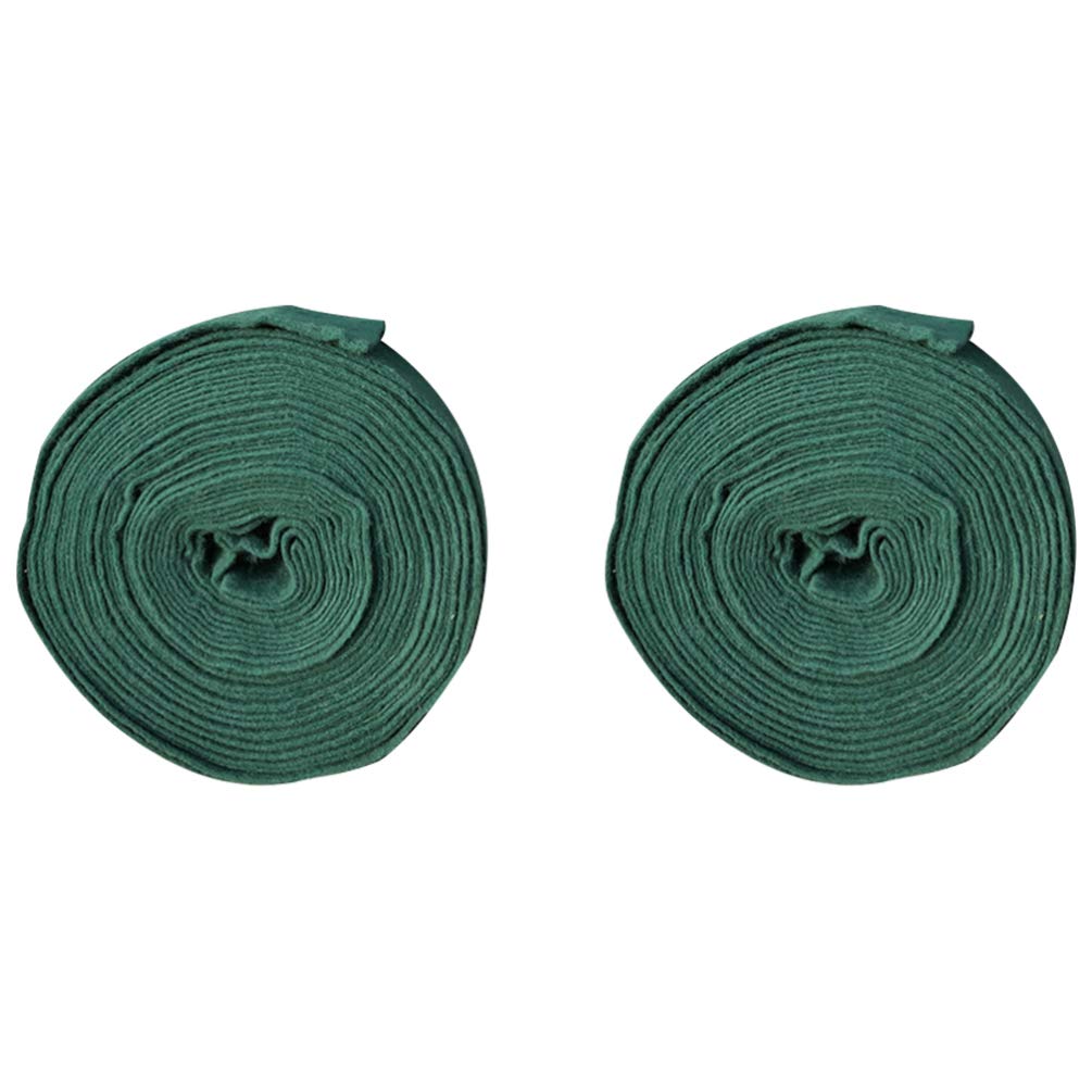 DOITOOL 2 Pack Winter Tree Protector Wraps - Breathable Fabric Plant Guards for Cold Weather, Windproof & Insulating Tree Covers (Green) - Ideal for Protecting Fruit Trees, Shrubs & Young Plants from Frost Damage