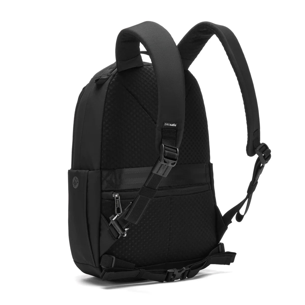 Pacsafe V 16L Anti-Theft Travel Backpack - Secure & Durable Daypack for Commuting, Hiking & Urban Exploration - RFID Protection & Cut-Resistant Straps