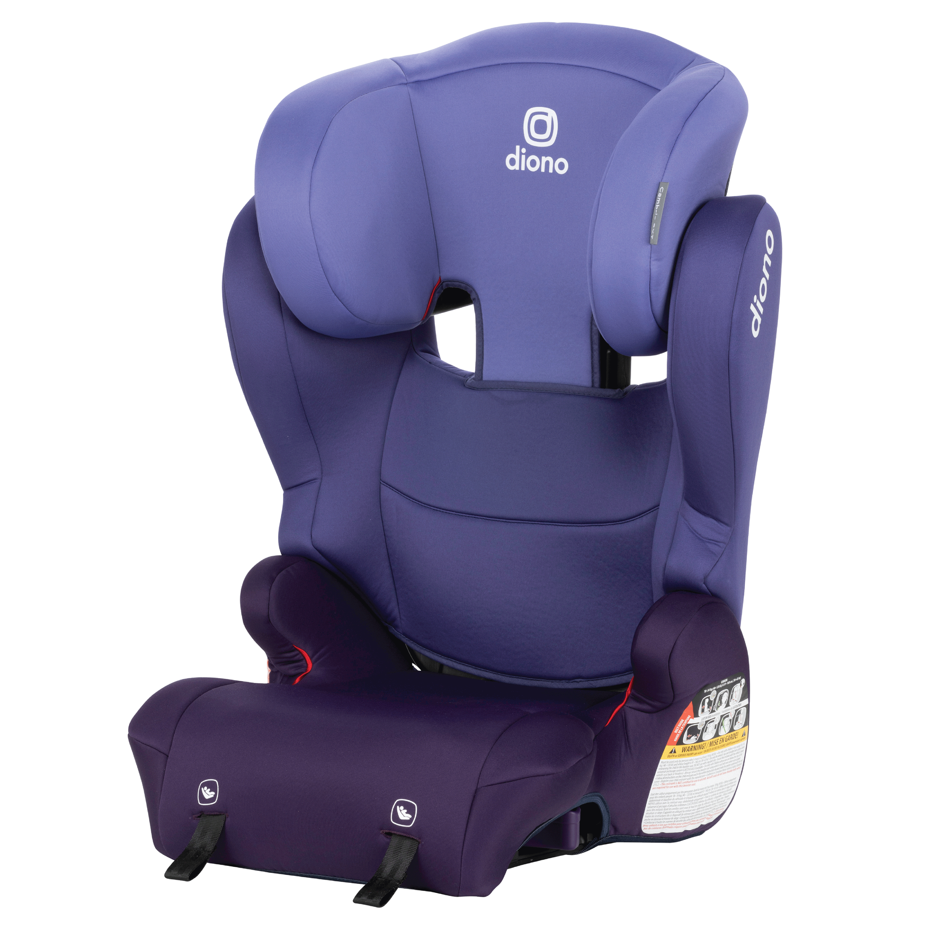 Diono XL 2-in-1 Booster Car Seat for Kids - Convertible High Back & Backless Car Seat for Safe Travel - Perfect for School, Road Trips & Everyday Use