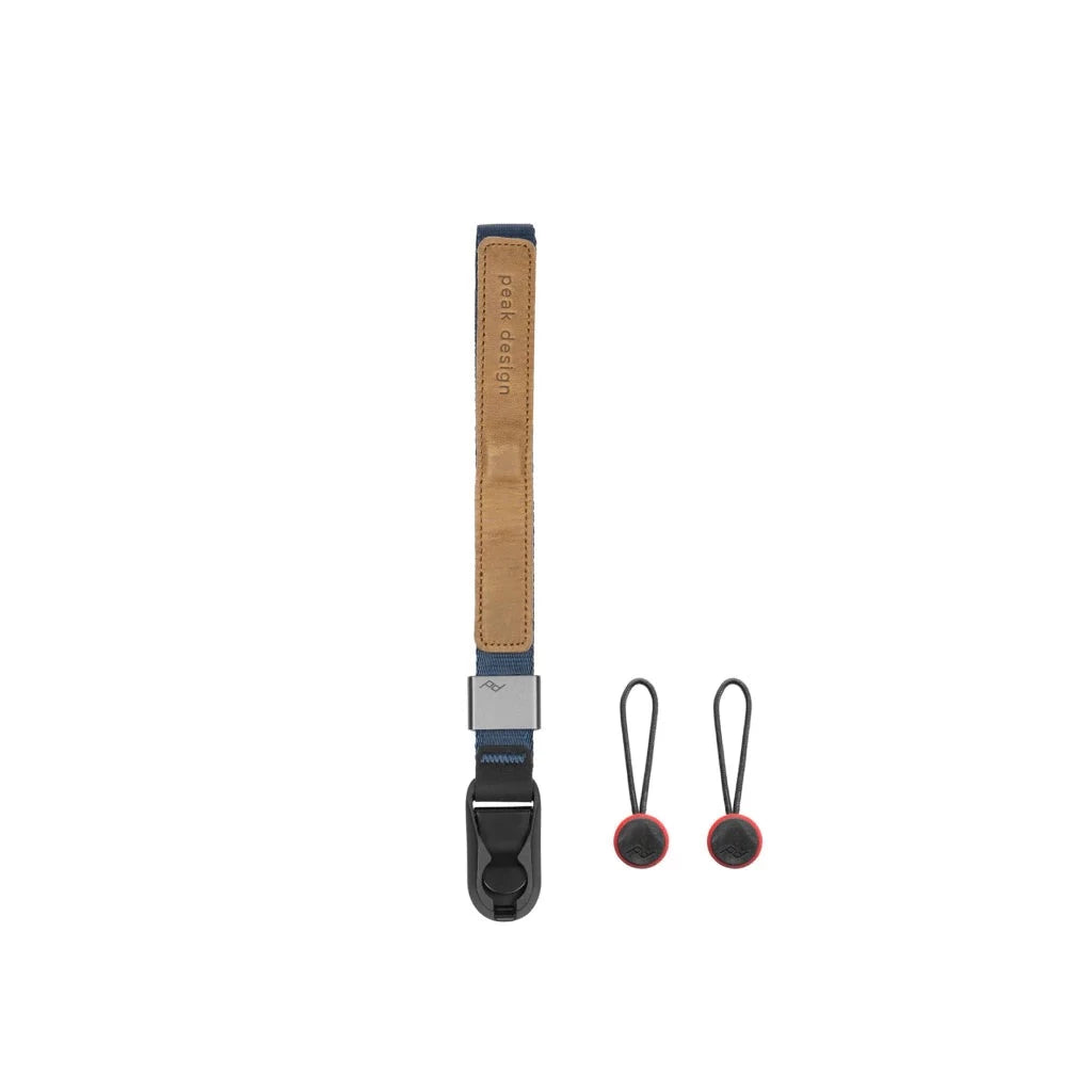 Peak Design Cuff Quick-Release Camera Wrist Strap - Secure & Comfortable Hand Strap for DSLR/Mirrorless Cameras (Midnight) - Perfect for Travel, Hiking & Outdoor Photography
