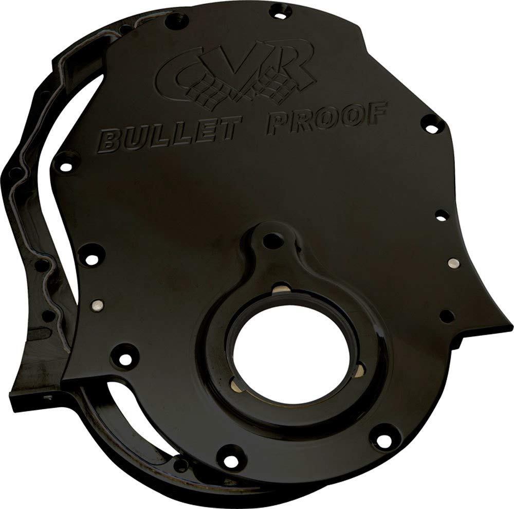 High-Performance BBC Timing Cover Billet 2-Piece Set - Black CNC Machined Aluminum for Chevy Big Block Engines - Perfect for Engine Rebuilds & Performance Upgrades