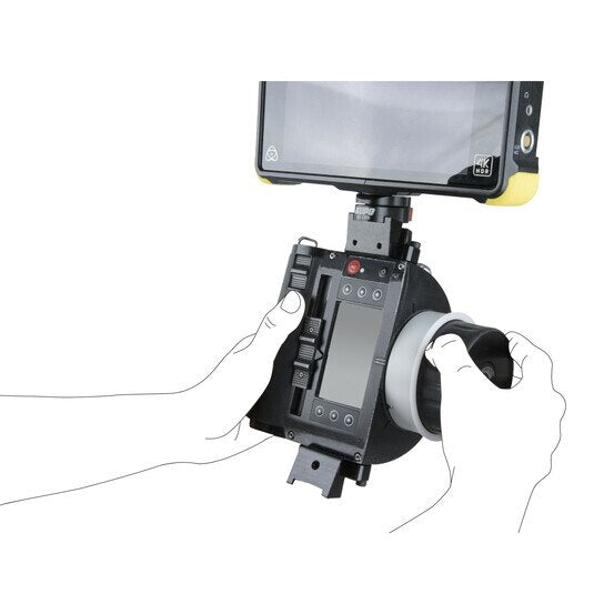 Kupo ARRI Monitor Bracket for WCU 4 - Durable Camera Mounting Solution for Film & TV Production, Perfect for On-Set Monitoring and Professional Videography