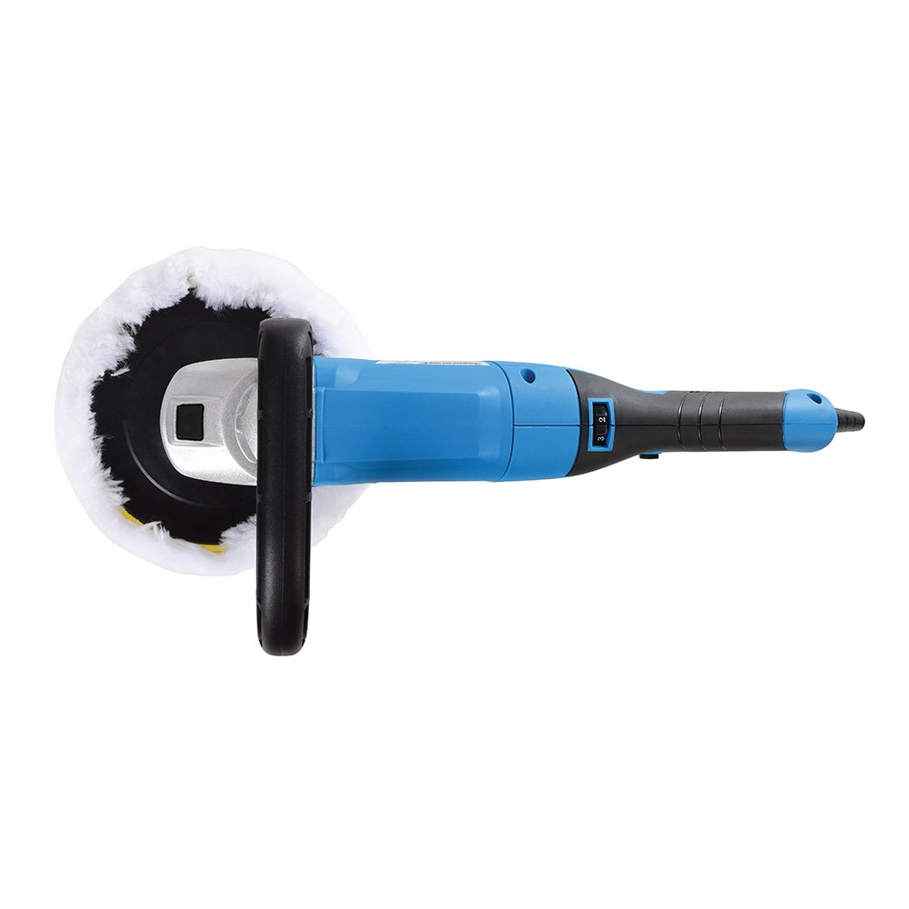 1200W Electric Sander Polisher - 180mm Heavy Duty DIY Power Tool for Woodworking, Metal & Auto Detailing - Variable Speed with Dust Extraction (Perfect for Sanding, Polishing & Surface Preparation)