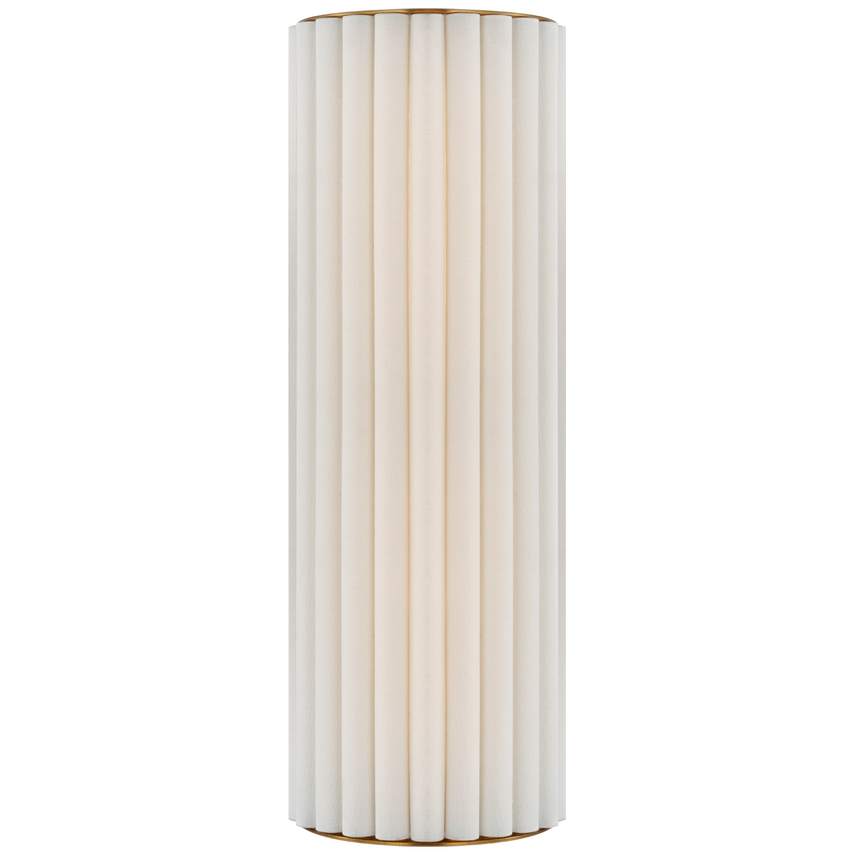 Amara Large Tall Sconce Wall Light - Antique Brass Finish | Vintage Style Wall Lighting for Living Room, Bedroom & Hallway Decor