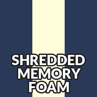 Navy (Shredded Memory Foam)