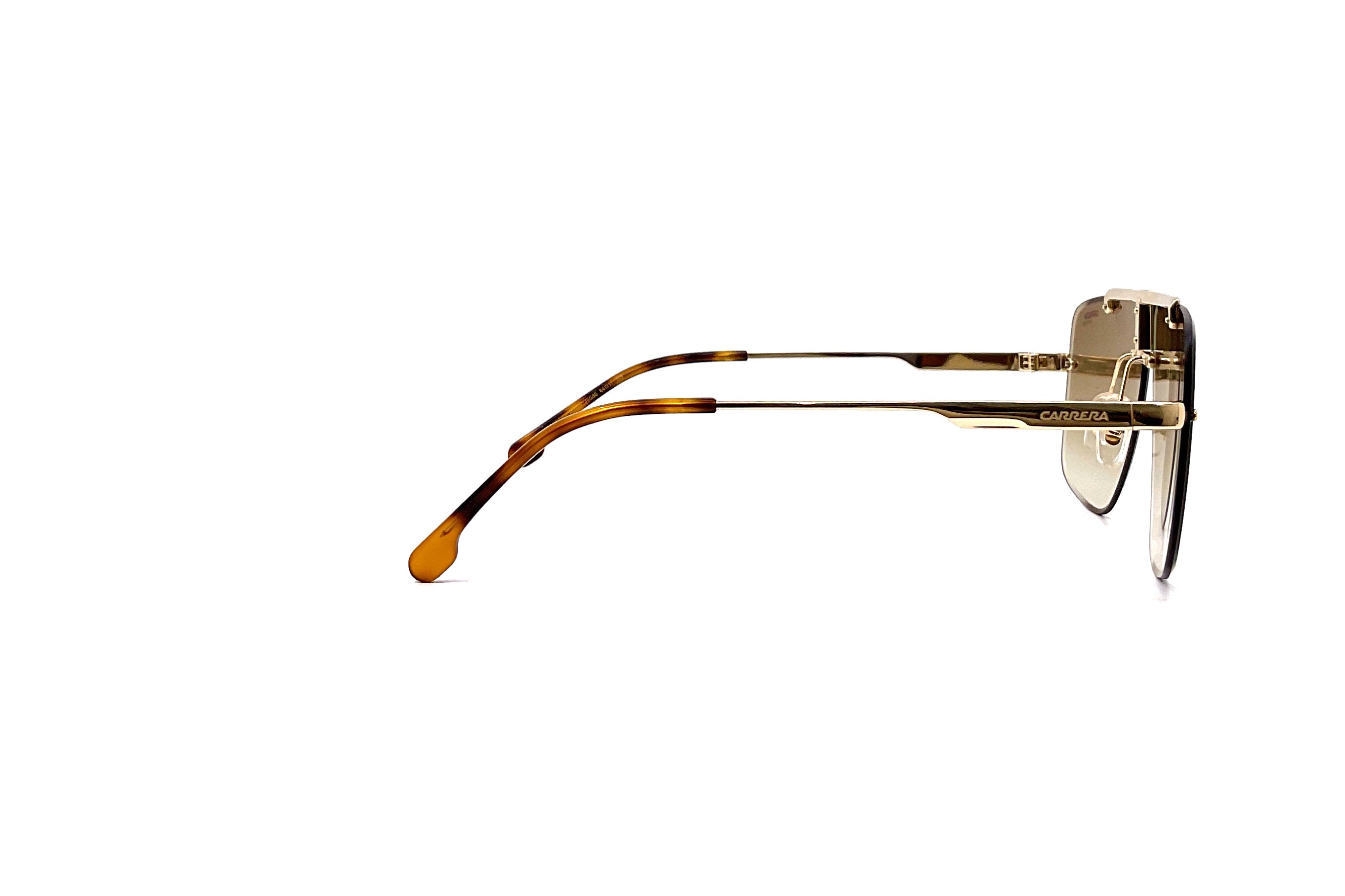 Carrera 1016/S Gold Sunglasses for Men & Women - UV Protection, Fashion Eyewear for Outdoor Activities, Driving, and Travel