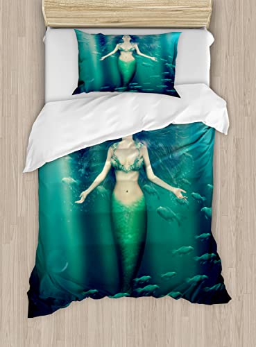 Green Aqua Purple