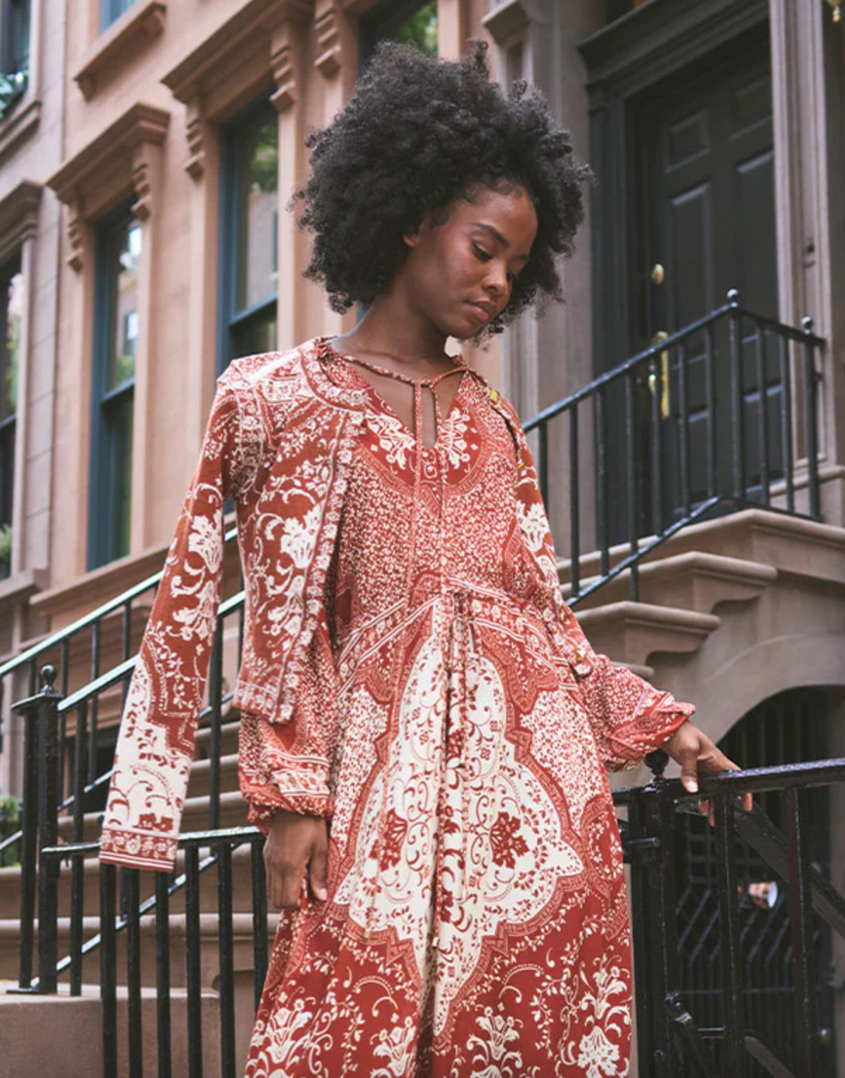 Alessa Jacket - Stylish Picante Scroll Terrace Design for Women | Perfect for Outdoor Adventures and Casual Wear