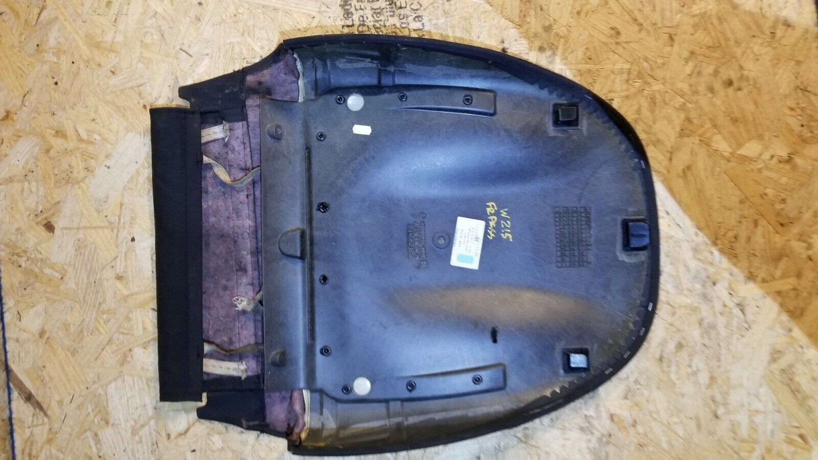 2003-2006 Mercedes CL500 CL55 CL600 Genuine OEM Right Front Passenger Seat Cover - Perfect Replacement for Worn or Damaged Car Interiors