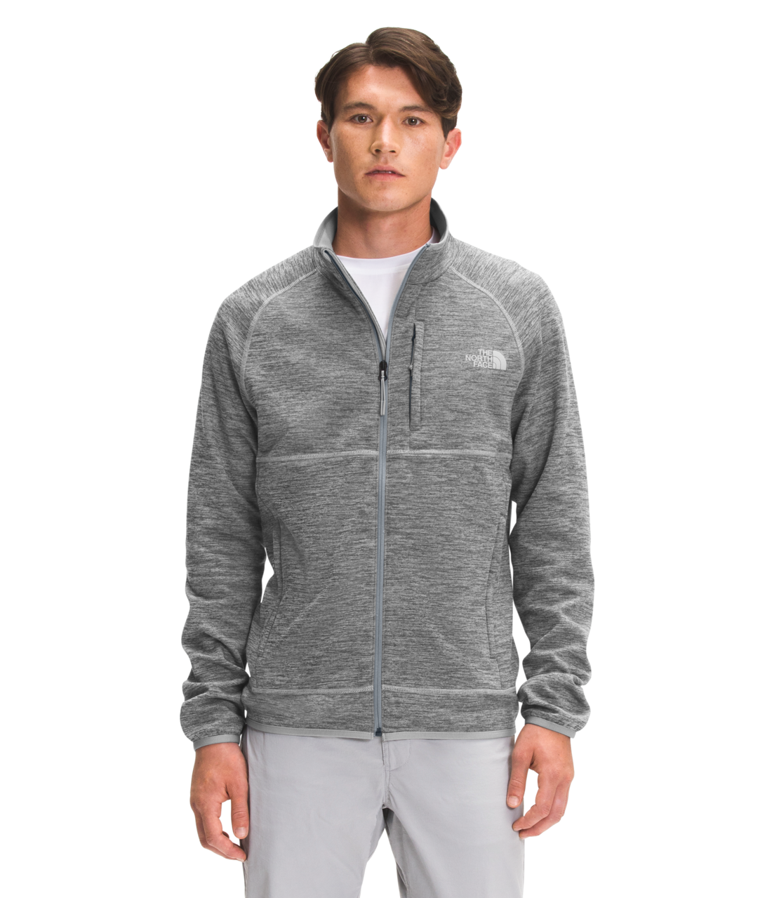 Men's Canyonlands Full Zip Fleece Jacket - NF0A5G9V - Cozy Winter Outdoor Hiking & Camping Wear