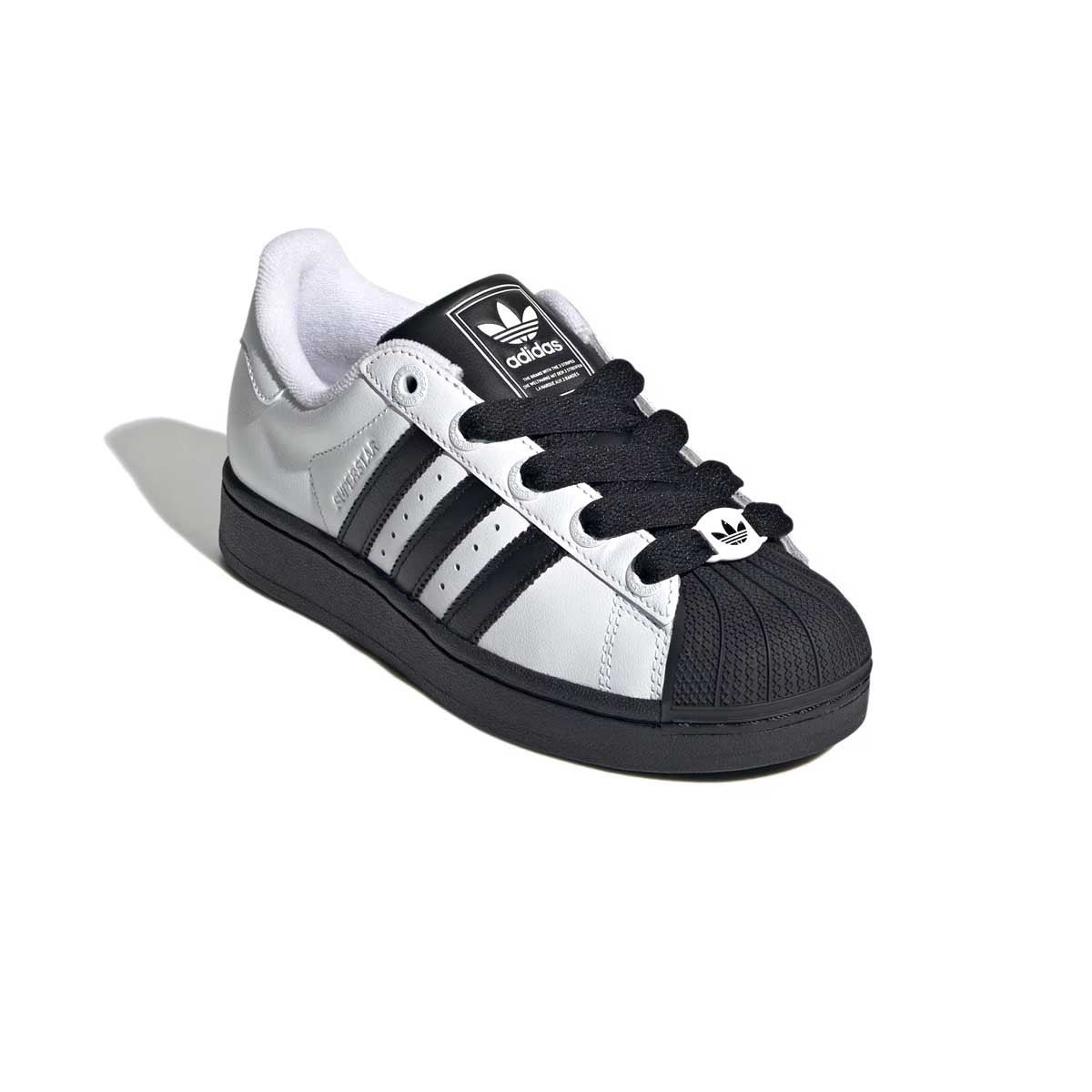 Kids Superstar II Sneakers - Cloud White & Core Black | Stylish & Comfortable Shoes for Boys & Girls | Perfect for School, Play & Everyday Wear