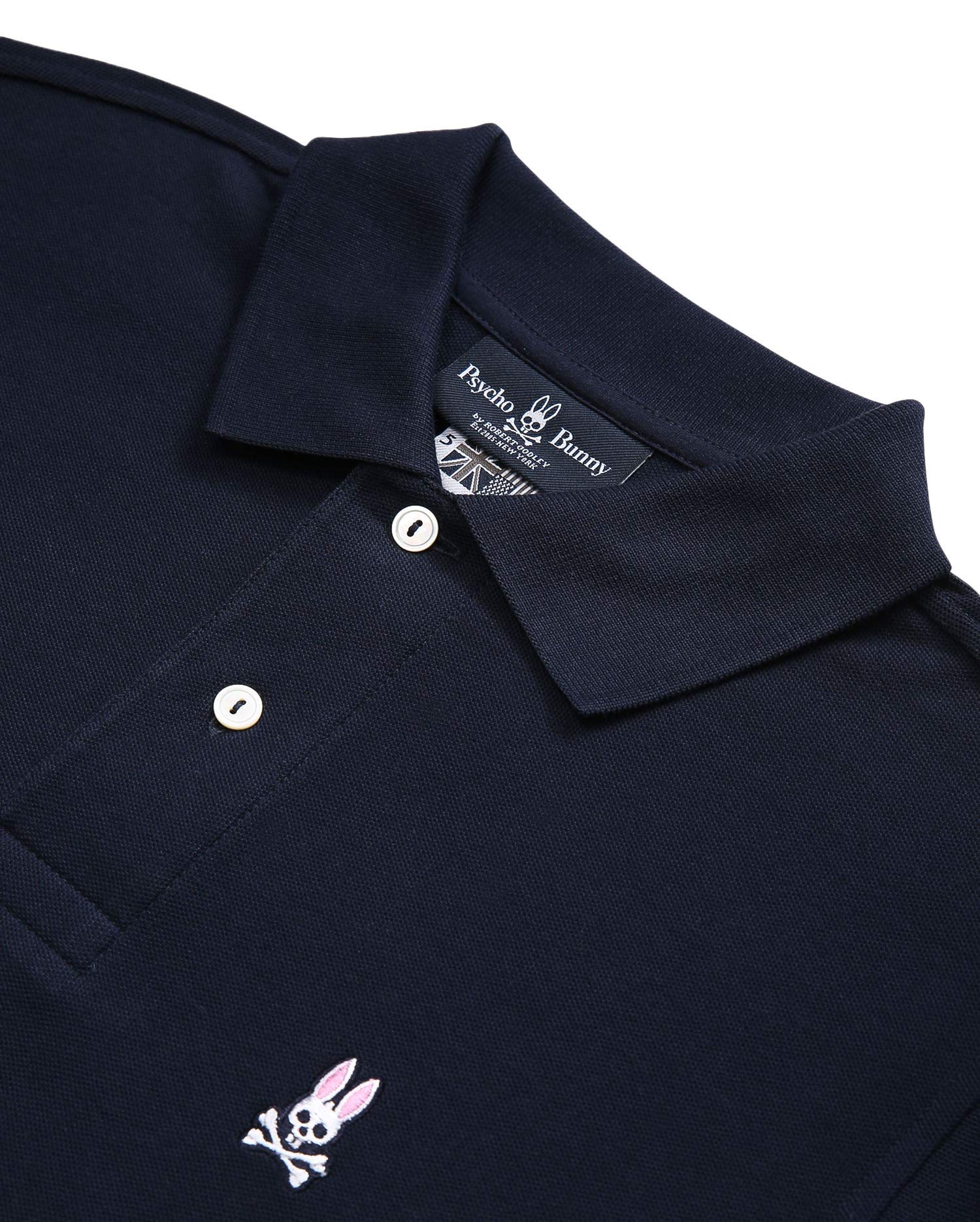 Psycho Bunny Big and Tall Classic Polo Shirt for Men | Premium Cotton Comfort Fit | Casual & Business Wear | Golf, Office, and Weekend Outfits