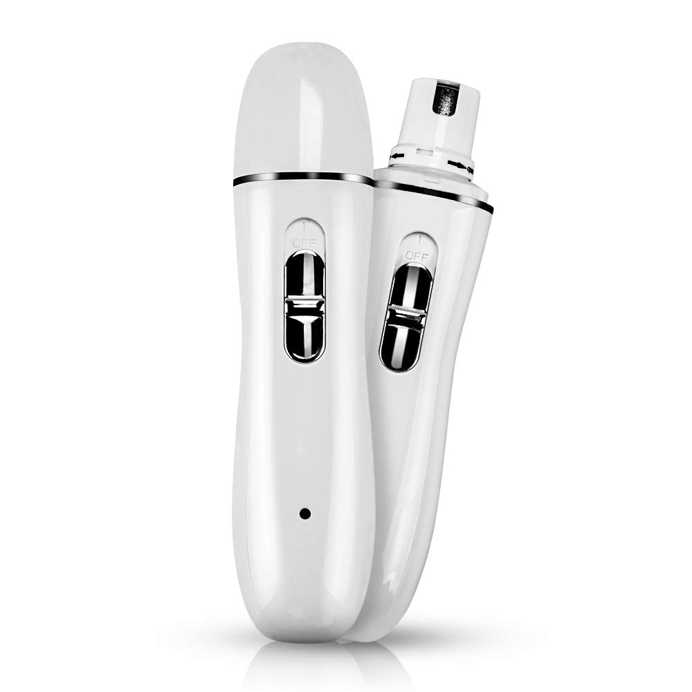 Electric Dog Nail Grinder - 2-Speed Rechargeable Pet Nail Trimmer for Small, Medium & Large Dogs & Cats | USB Charging | Gentle Paws Grooming Tool for Stress-Free Nail Care at Home