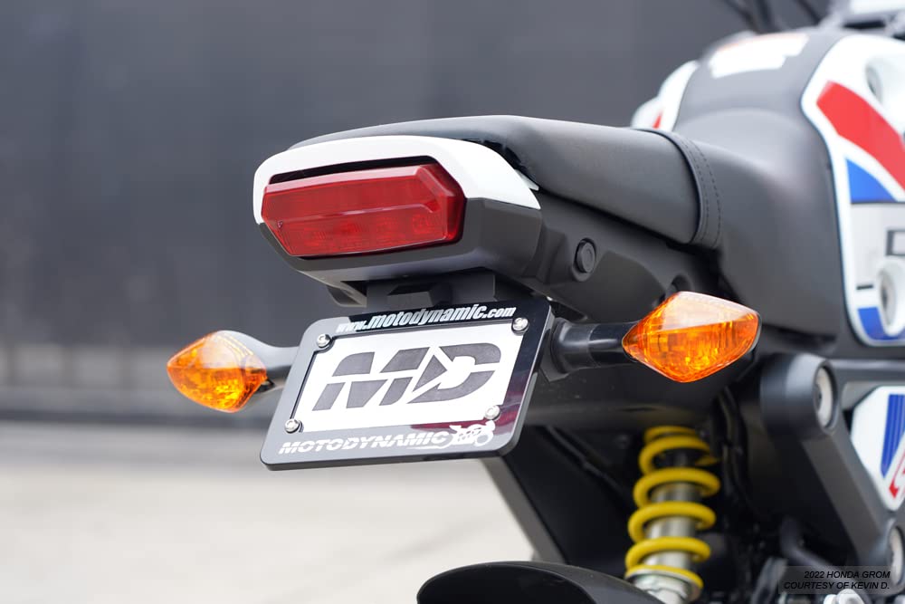 Honda Grom 2022-2025 Fender Eliminator Kit - Lightweight Rear Fender Delete Bracket for Motorcycle Customization & Clean Look Upgrade