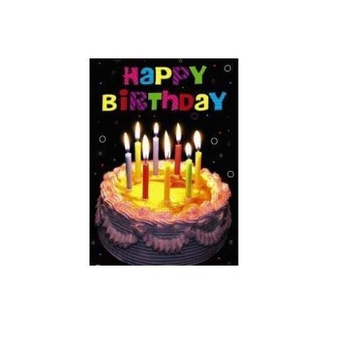3D Holographic Birthday Greeting Card - Unique Pop-Up Celebration Card for Birthdays, Anniversaries & Special Occasions - Perfect Gift for Friends & Family