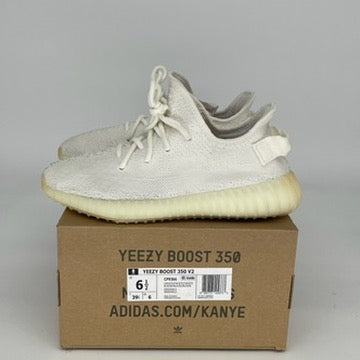 Adidas Yeezy Boost 350 V2 Cream White Sneakers - Men's Size 6.5 (CP9366) | Comfortable Running Shoes & Casual Streetwear for Everyday Wear