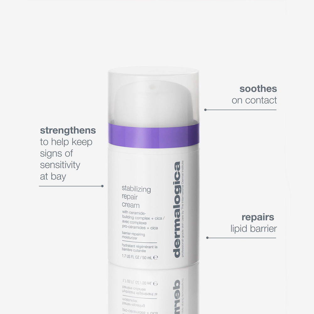 Best Stabilizing Repair Cream for Skin Recovery - Hydrating & Soothing Face & Body Moisturizer - Perfect for Dry, Damaged Skin & Post-Procedure Care
