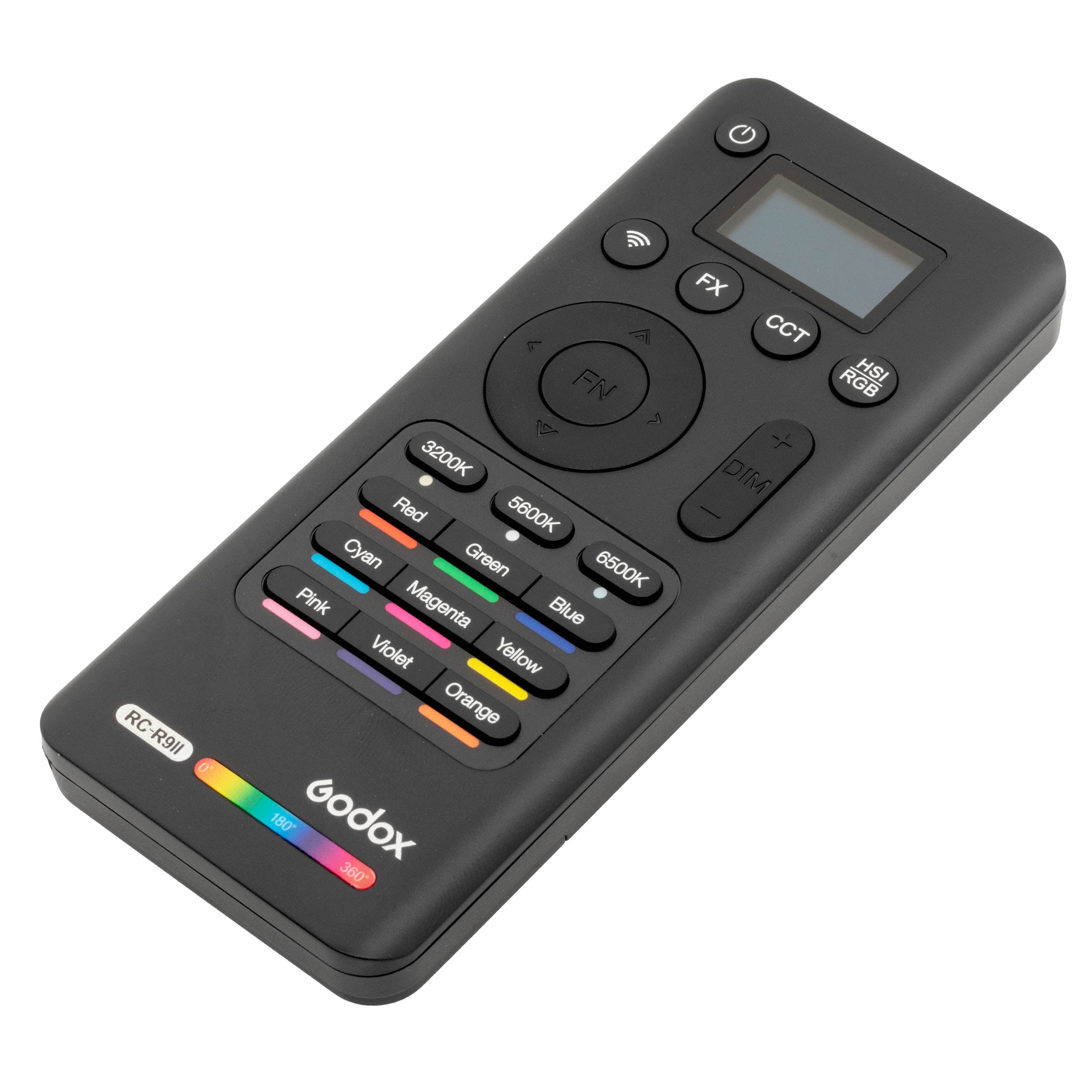 Godox R9II 2.4GHz Wireless Remote Control for RGB LED Lights - Perfect for Photography, Video Lighting & Studio Setup