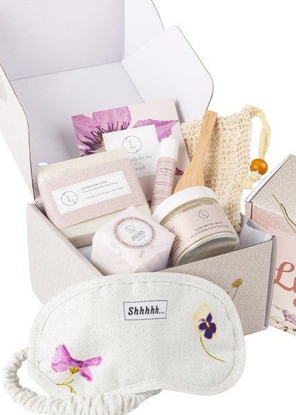 Lavender Spa Gift Set for Women - Relaxing Aromatherapy Bath & Body Care Set - Made in USA - Perfect for Self-Care, Birthday Gifts & Stress Relief