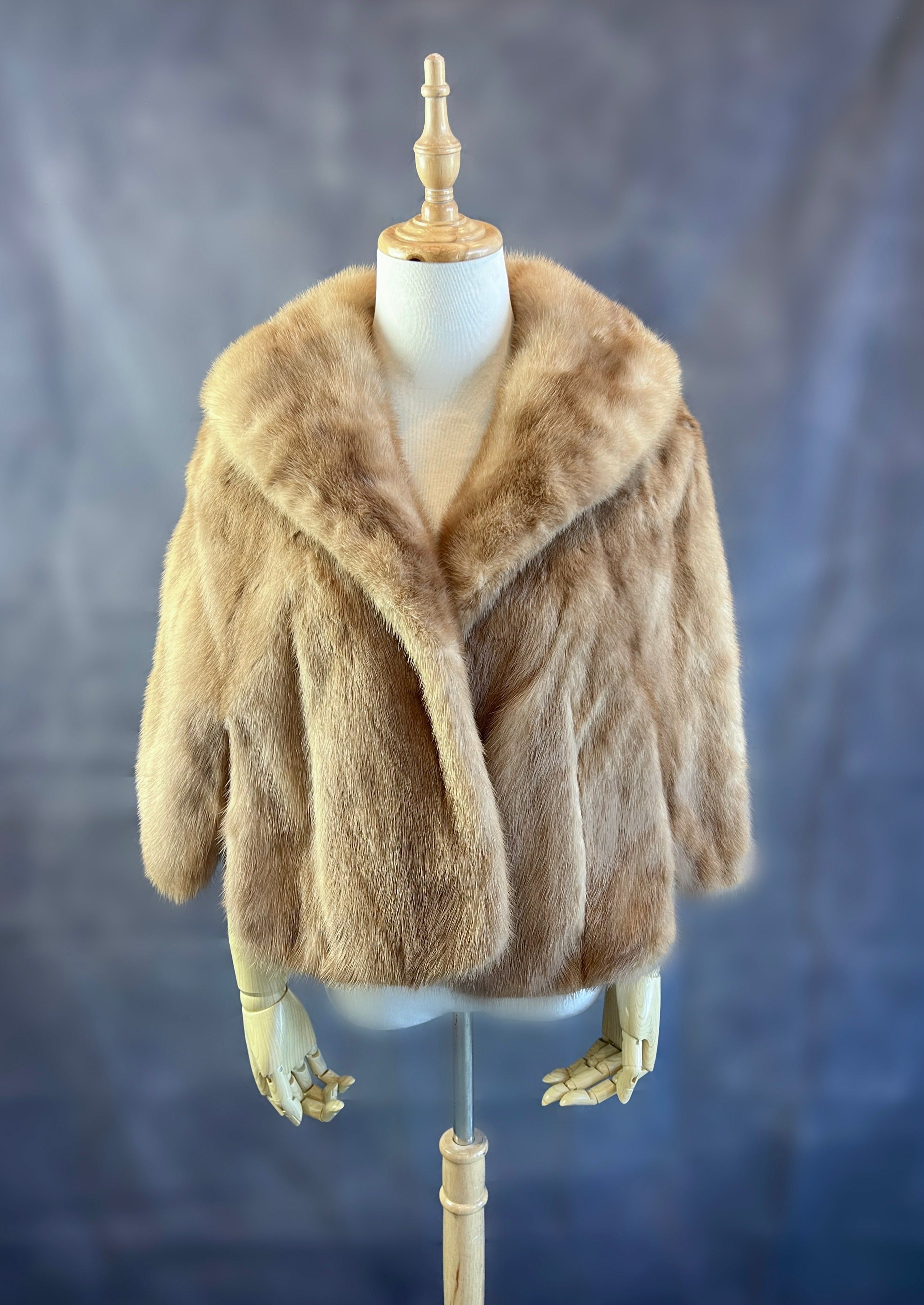 Luxury Real Mink Fur Cape - Premium Winter Shawl for Women (Mink15) | Elegant Evening Wear, Wedding Accessory & Cold Weather Fashion Statement