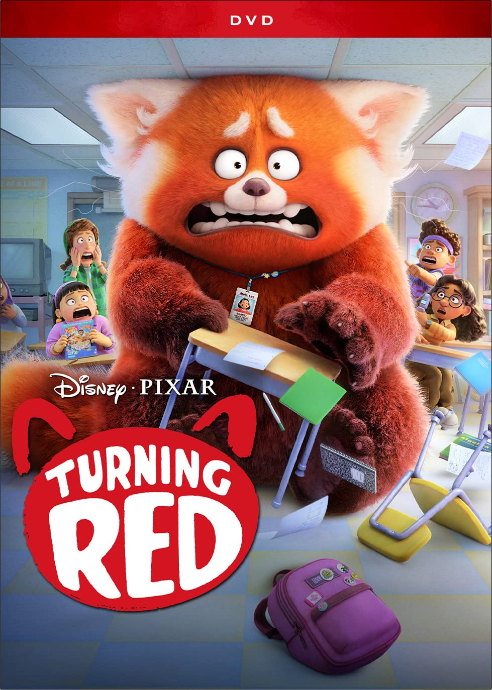 Turning Red - Disney Pixar Animated Movie DVD/Blu-ray | Family-Friendly Comedy Film for Kids & Teens | Perfect for Movie Nights & Birthday Gifts