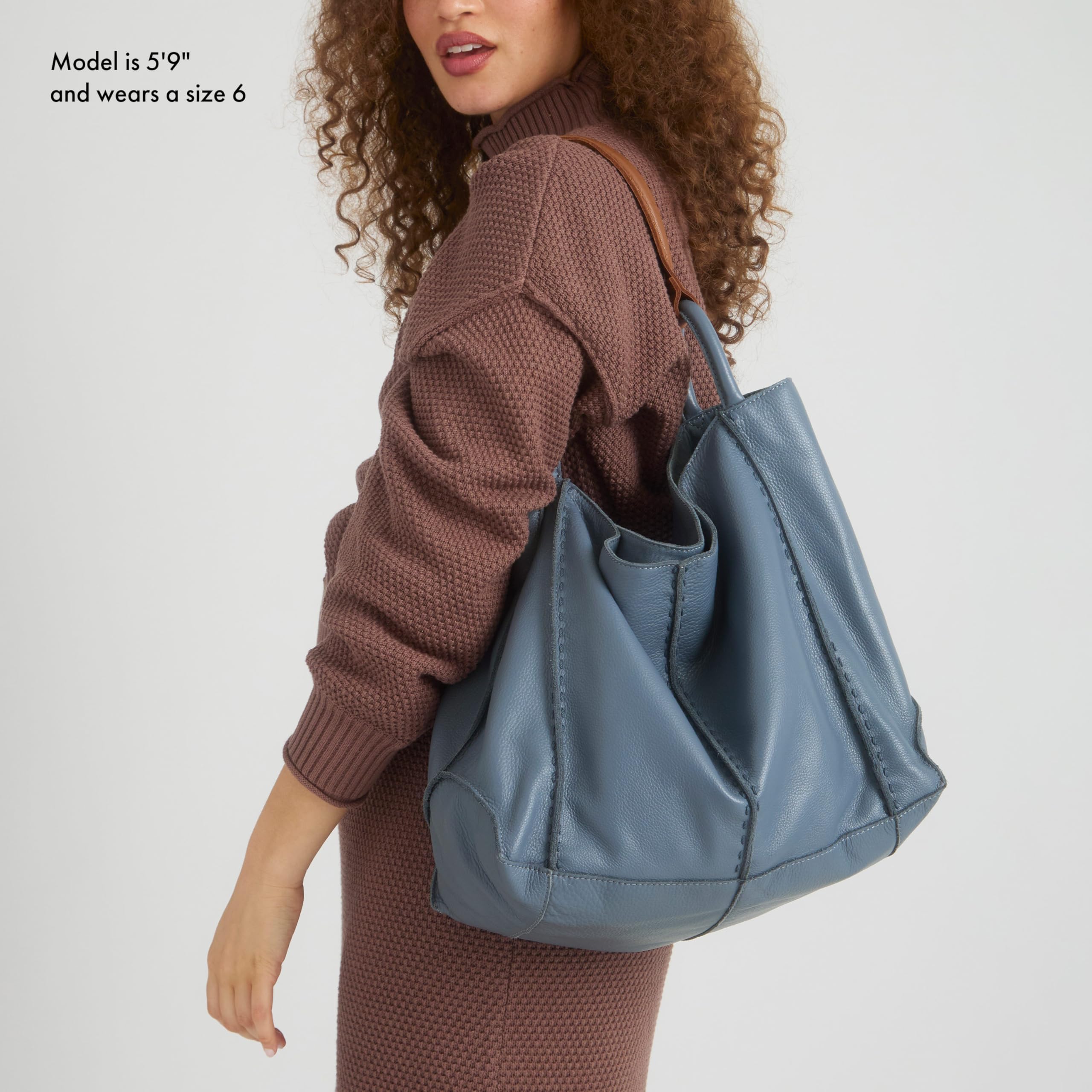 The Sak Los Feliz Large Tote Bag for Women - Stylish & Spacious Everyday Purse, Travel & Beach Bag with Adjustable Shoulder Strap - Perfect for Work, Shopping & Weekend Getaways