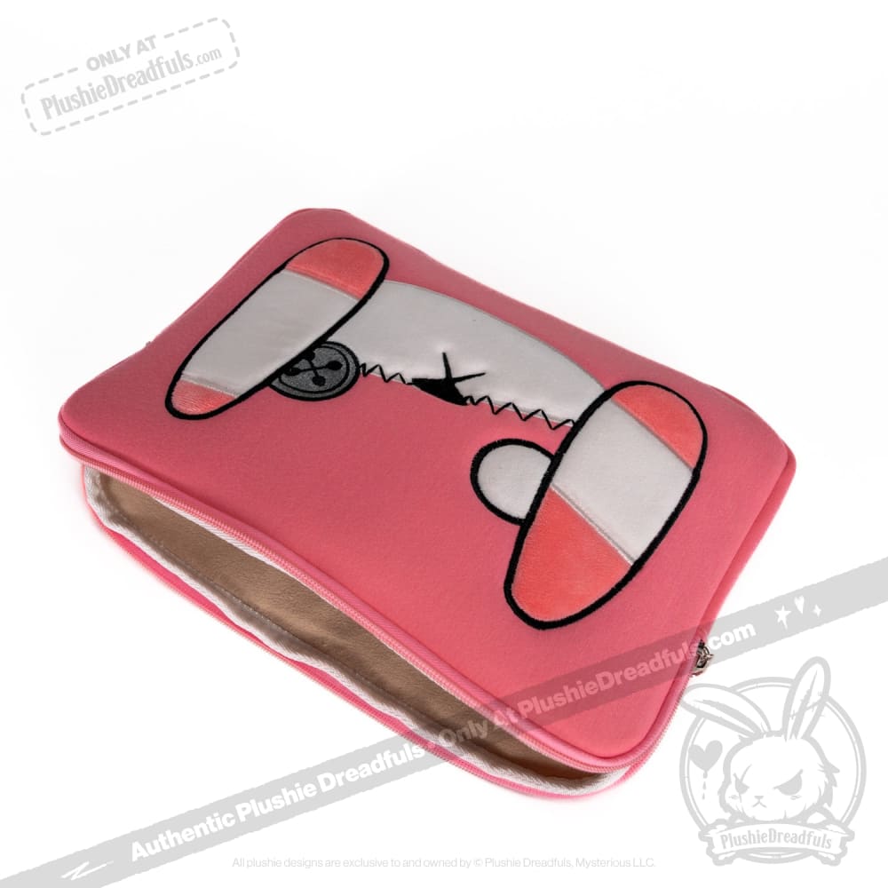 Plushie Dreadfuls BPD Rabbit Themed Zip Tablet & Laptop Sleeve Case - Perfect for Work, School & Travel Protection