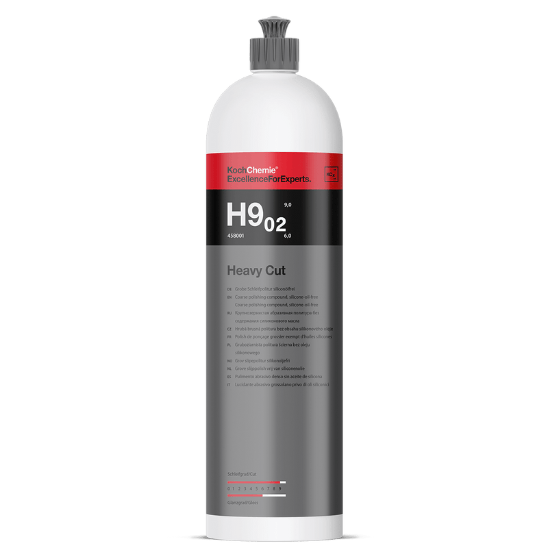 Koch Chemie Heavy Cut H9.01 - Professional Car Paint Compound for Deep Scratch Removal & Paint Correction | Perfect for Auto Detailing, Body Shops & DIY Car Enthusiasts