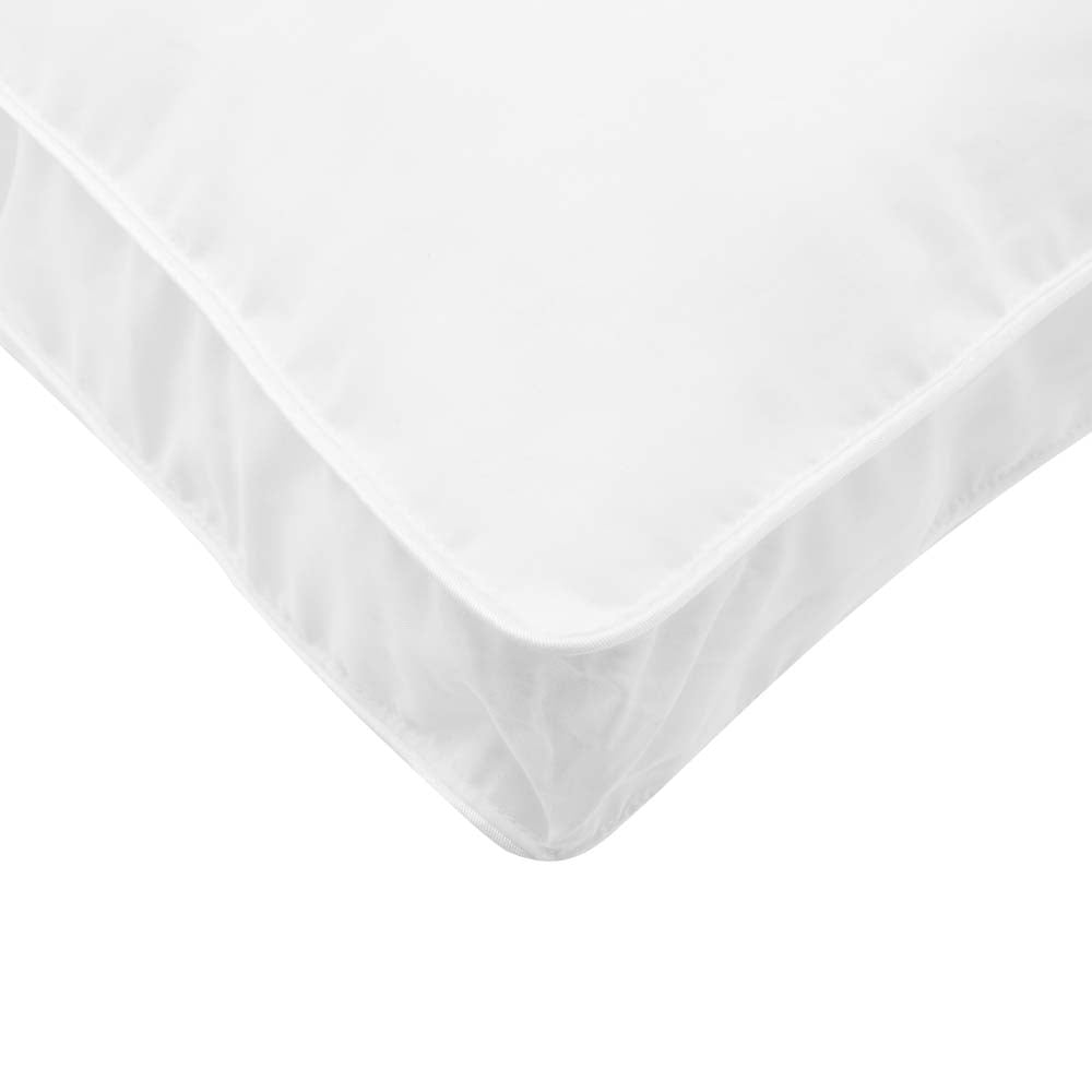Premium Microdenier Medium Profile Pillows (2-Pack) - Soft & Supportive for Side Sleepers, Back Pain Relief - Perfect for Bed, Sofa & Travel Use