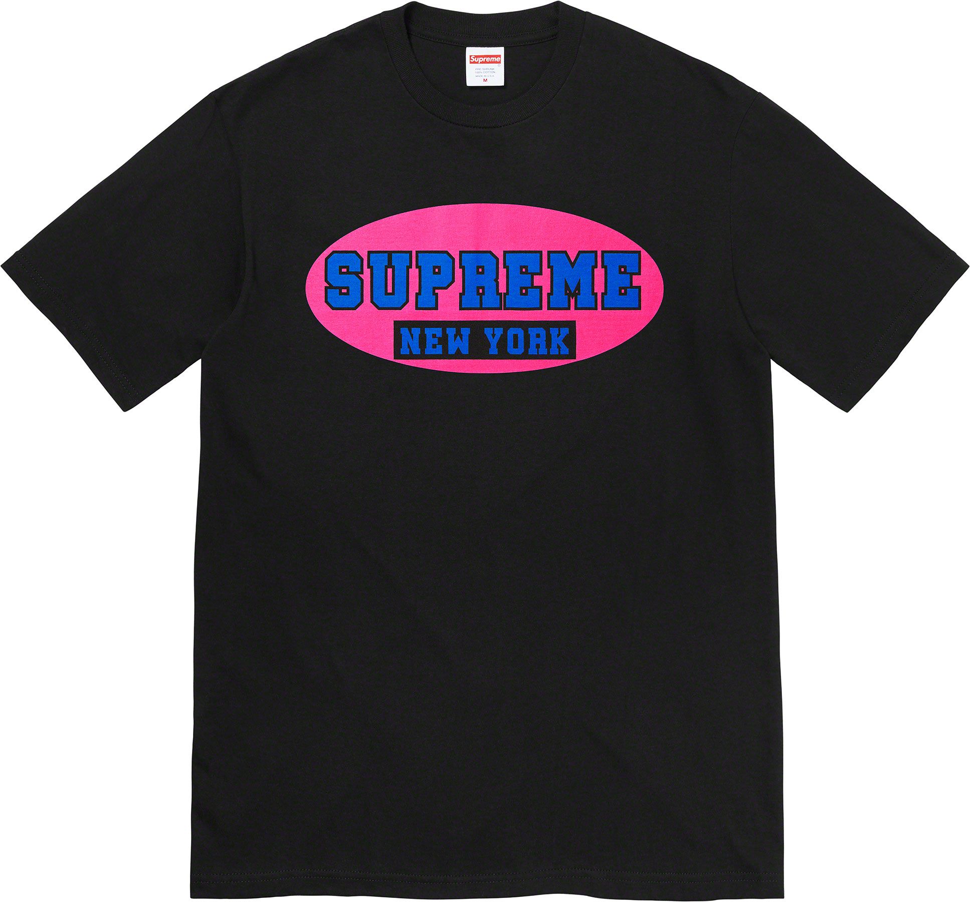 Supreme New York T-Shirt - Black Cotton Streetwear Tee for Men | Casual Wear, Urban Fashion & Street Style Outfits