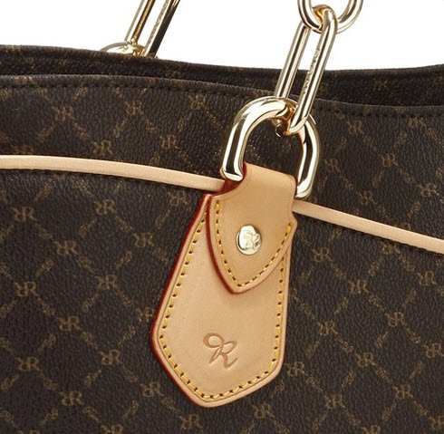 Rioni Signature Brown Designer Tote Bag - Stylish Travel Handbag for Women | Perfect for Work, Travel & Everyday Use