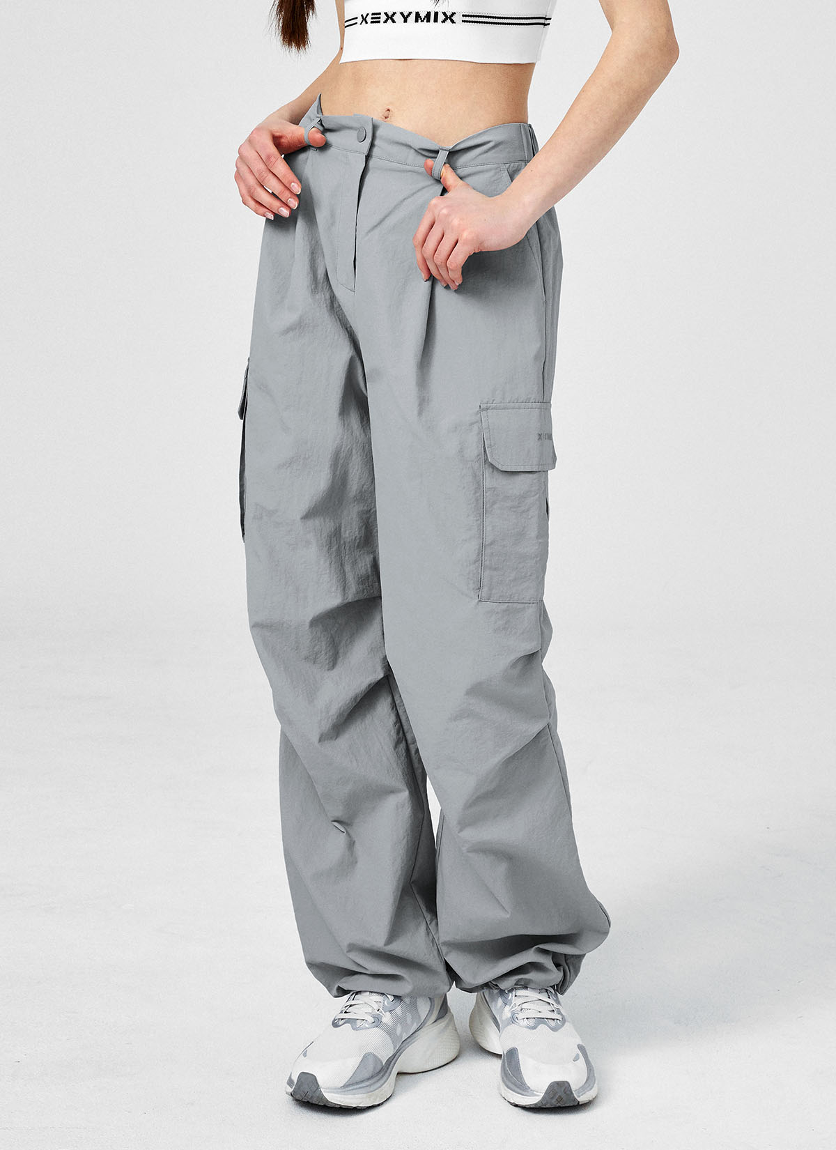 Comfortable Utility Wide Leg Pants for Women - Stretchy Casual Lounge Pants for Home, Work & Travel | Plus Size Options Available