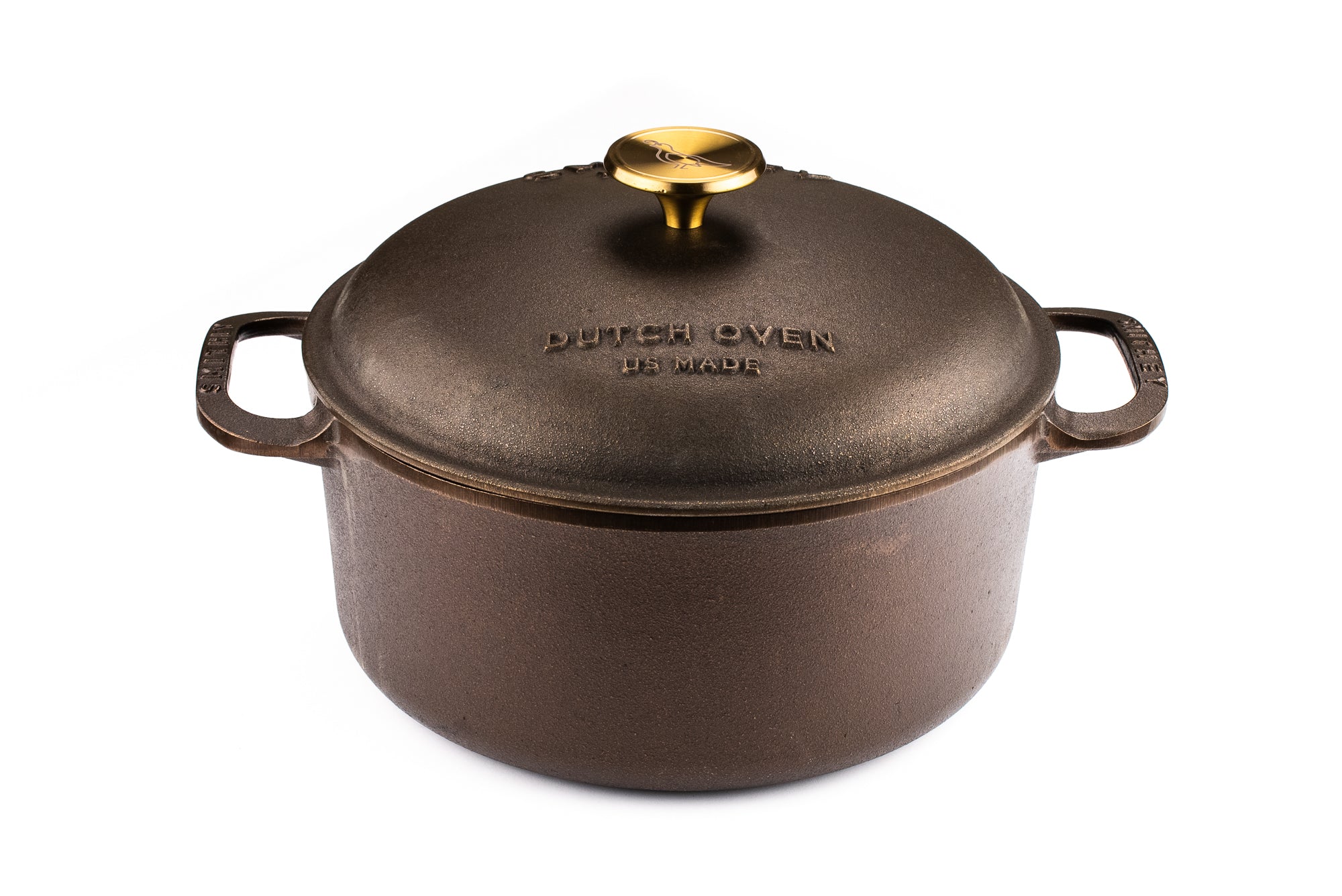 Smithey Cast Iron Dutch Oven - 5.5 Quart Enameled Cookware for Baking, Braising & Roasting - Perfect for Stovetop, Oven & Campfire Cooking