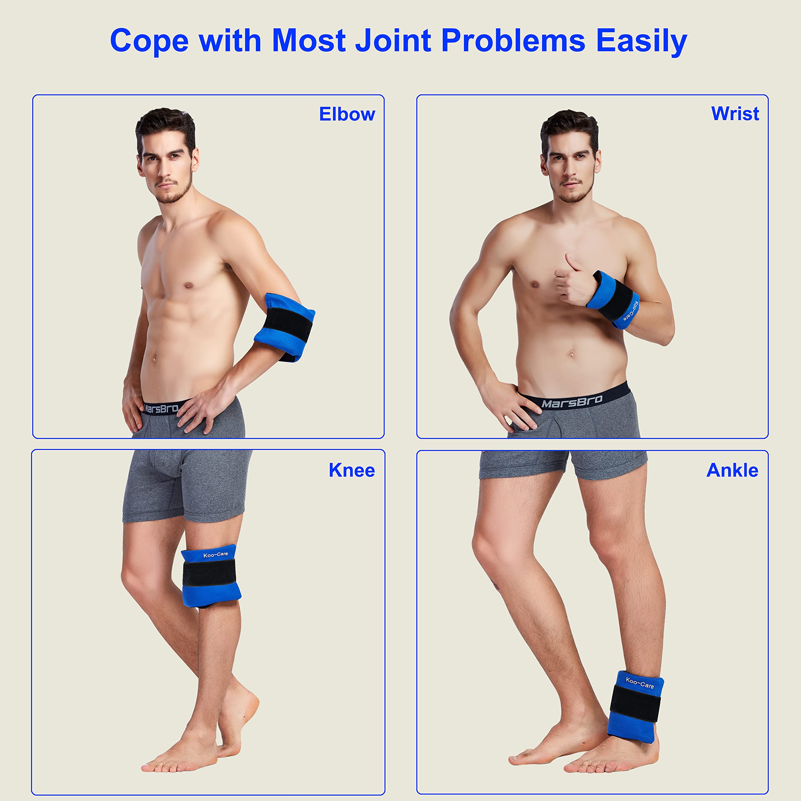 Koo-Care Reusable Hot & Cold Gel Ice Pack (11