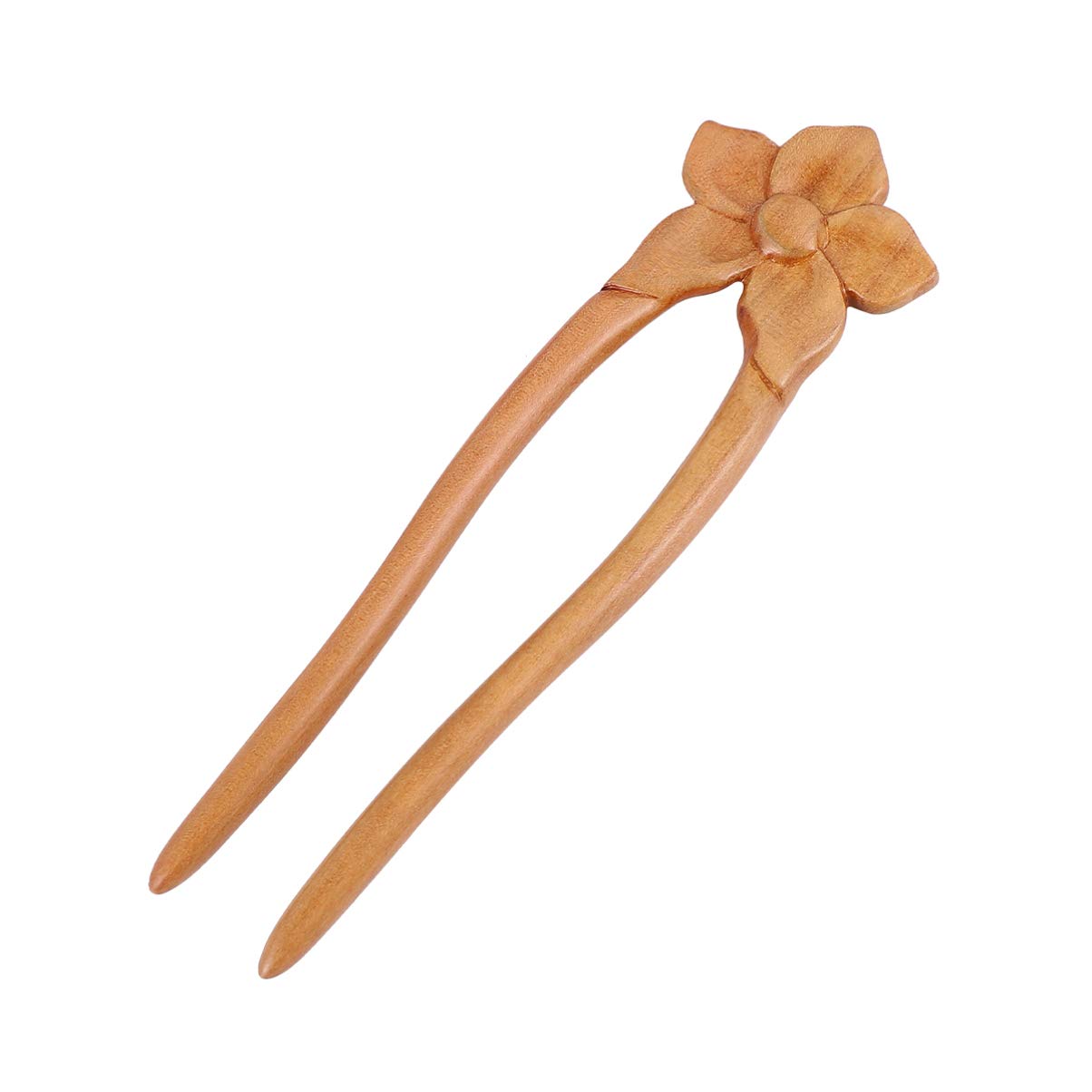 Handmade Wooden Hair Sticks & Forks - Natural Hair Accessories for Women & Men | Minkissy Chinese Hair Pins for Updos, Buns & Braids