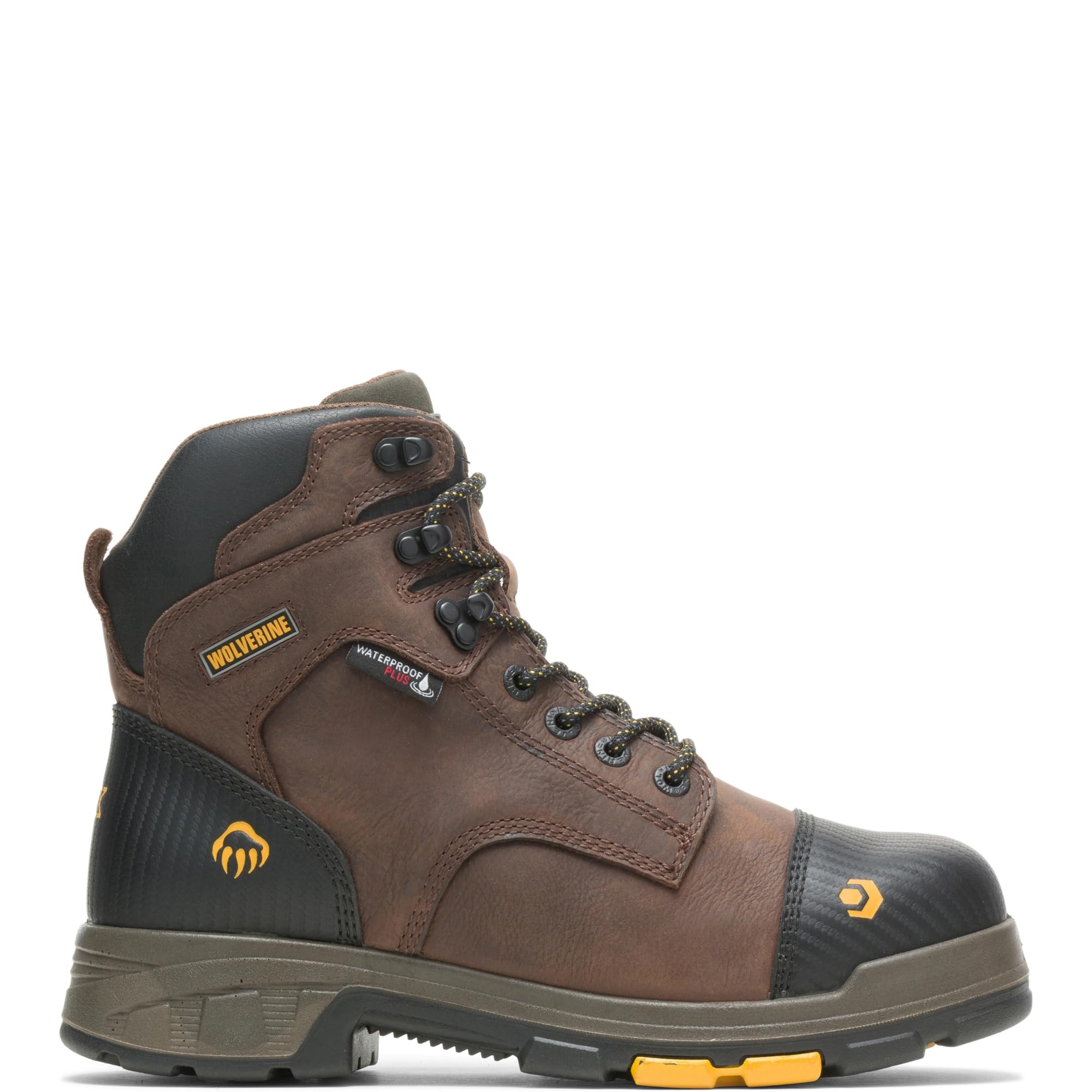 Wolverine Men's Blade LX Waterproof 6-Inch Composite Toe Metatarsal Guard Work Boots - Durable Safety Footwear for Construction & Industrial Work