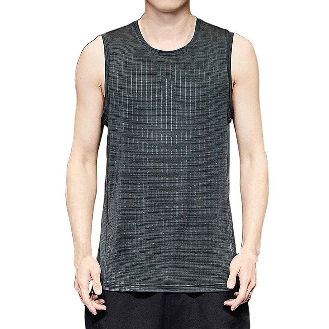 Men's Sleeveless Tank Tops - Breathable Gym Workout Shirts for Training & Activewear | Perfect for Running, Weightlifting & Summer Outdoor Sports