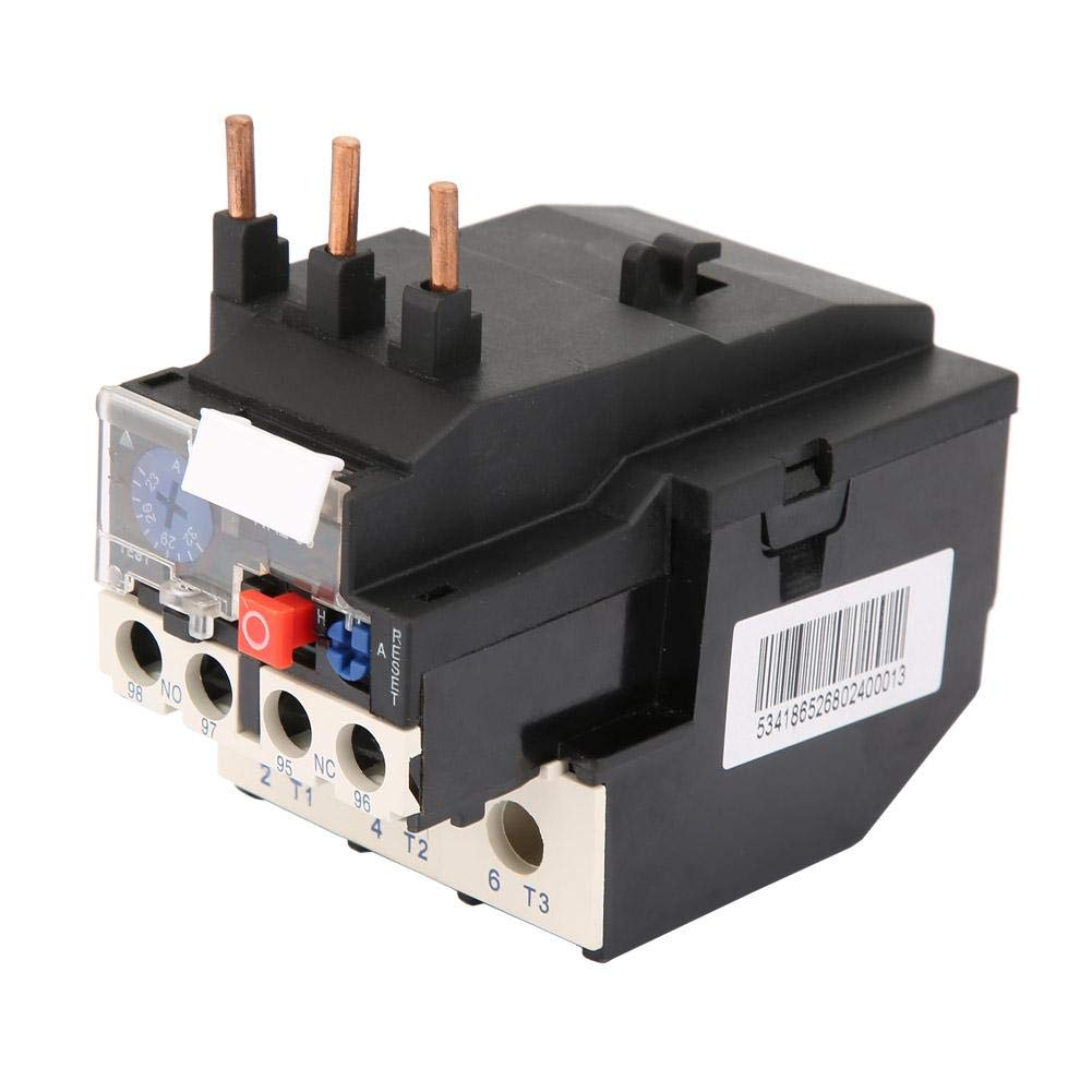 23-32A Thermal Overload Relay - Electric Heat Protection Relay for Motor Safety - Industrial Grade Overload Protector for Pumps, Compressors & HVAC Systems