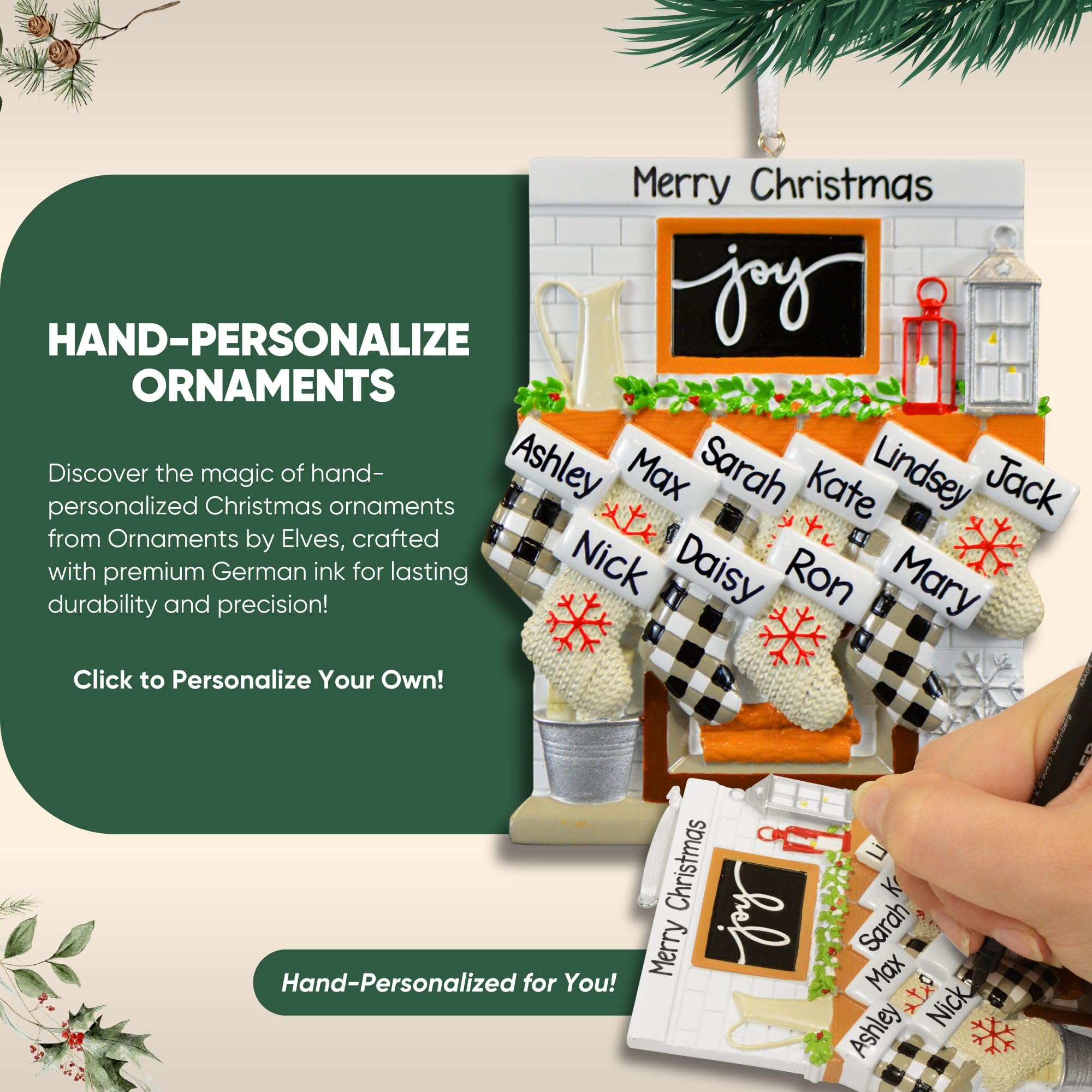 2024 Personalized Golf Ornament - Unique Caucasian Boy Golfer Gift for Men | Christmas Tree Decor, Golf Cart Decoration & Holiday Home Décor | Perfect Golf Lover Present for Christmas & Special Occasions