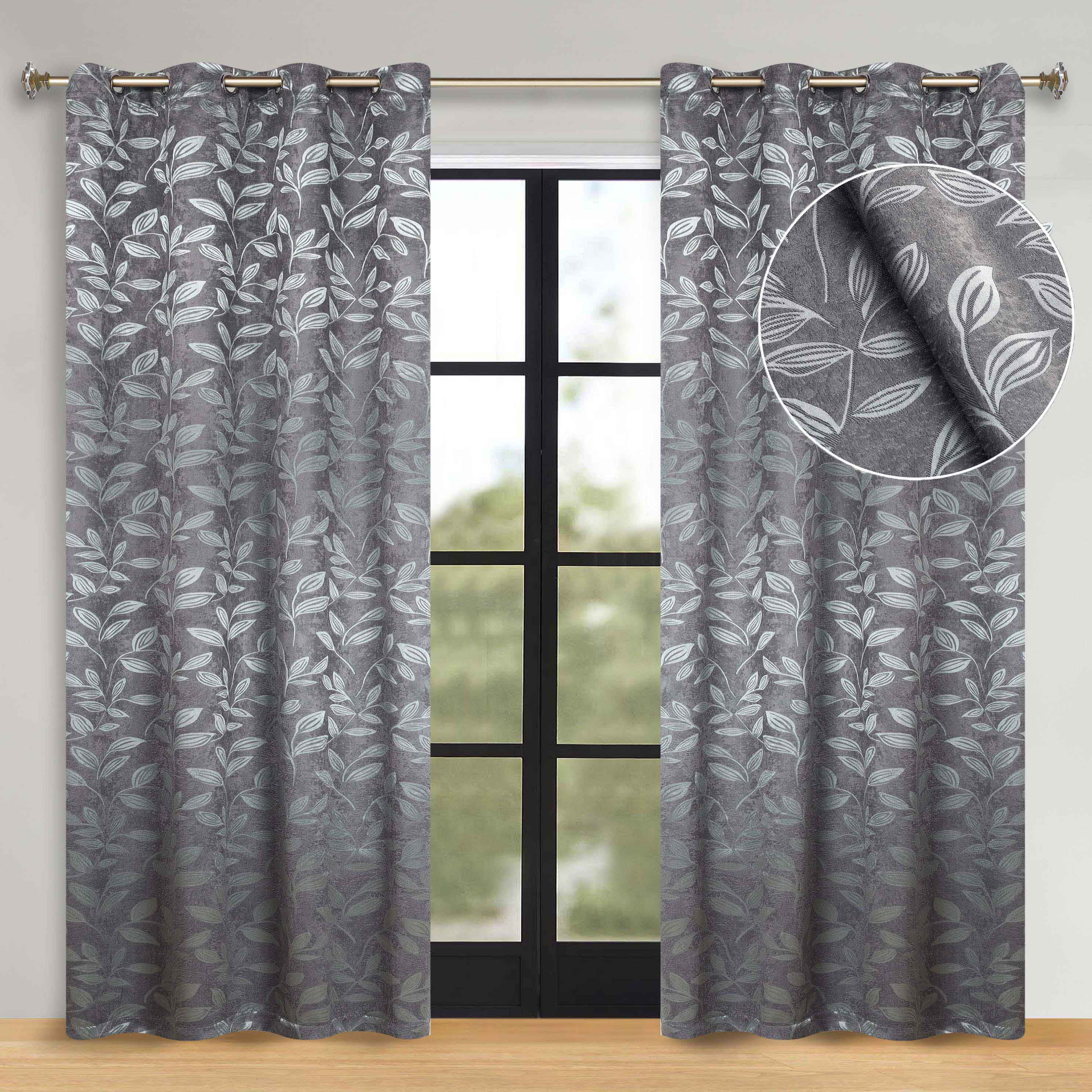 Machine Washable Blackout Curtains Set of 2 - Thermal Insulated Room Darkening Window Drapes for Bedroom & Living Room | Noise Reducing & Energy Saving Home Decor